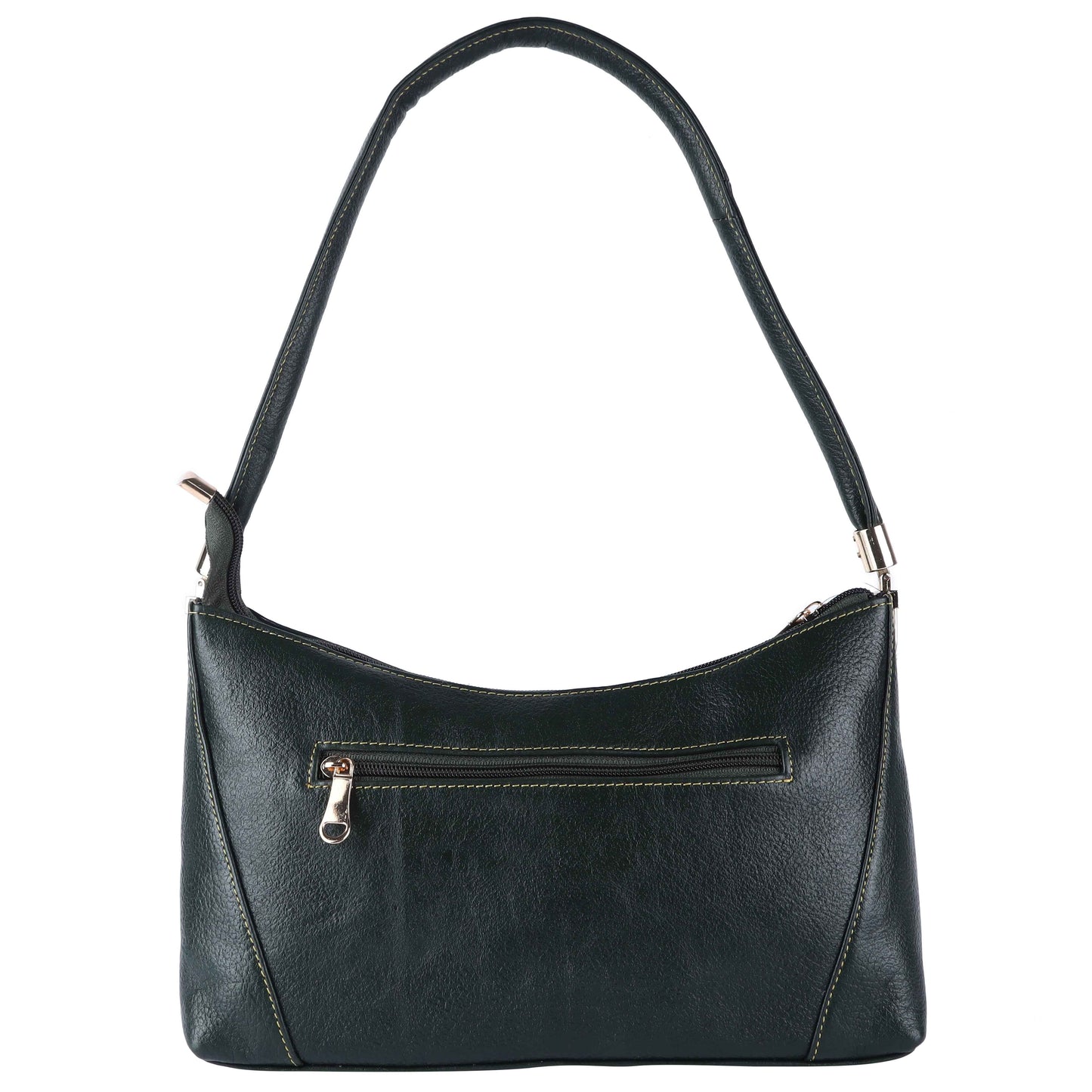 Livinwise Genuine Green Leather Shoulder Bag for Women