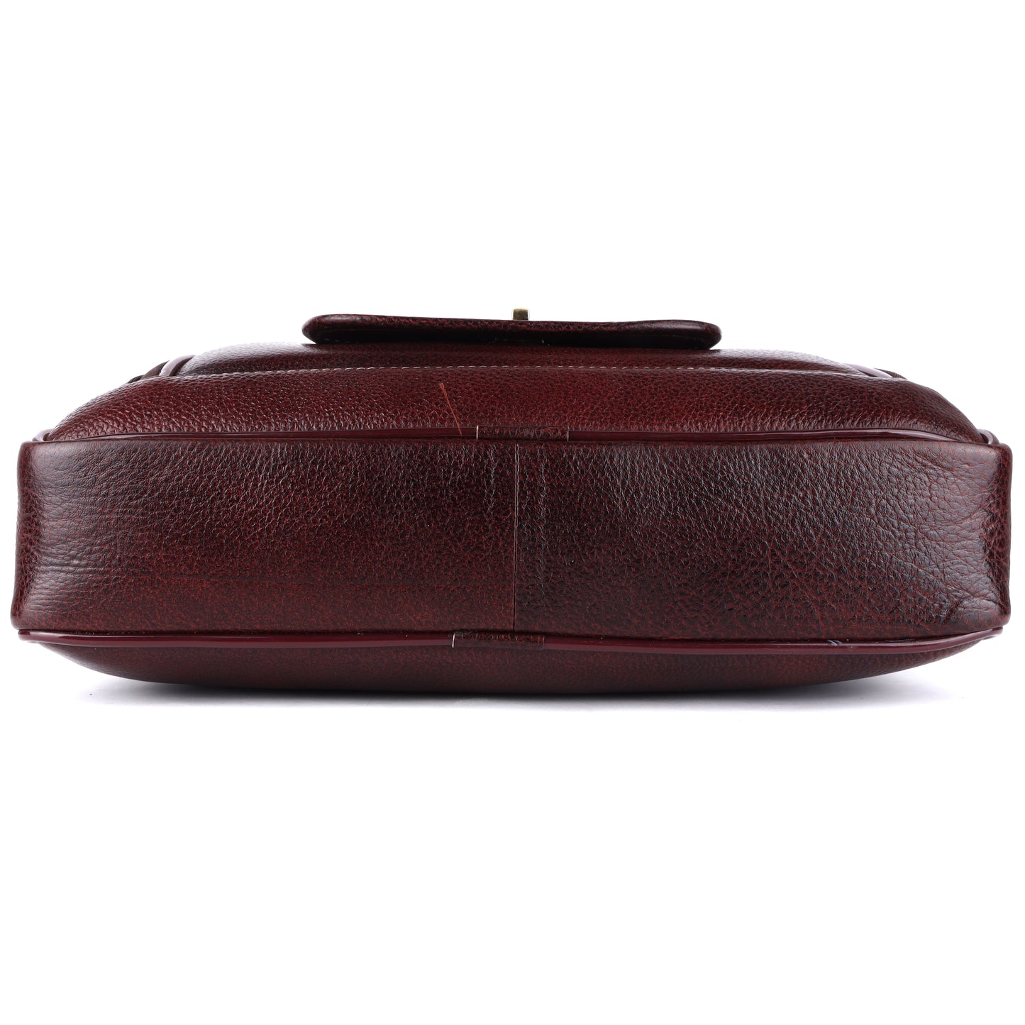 Heritage Leather Multi-Pocket Briefcase – 15.6" Laptop Messenger Bag - Brown