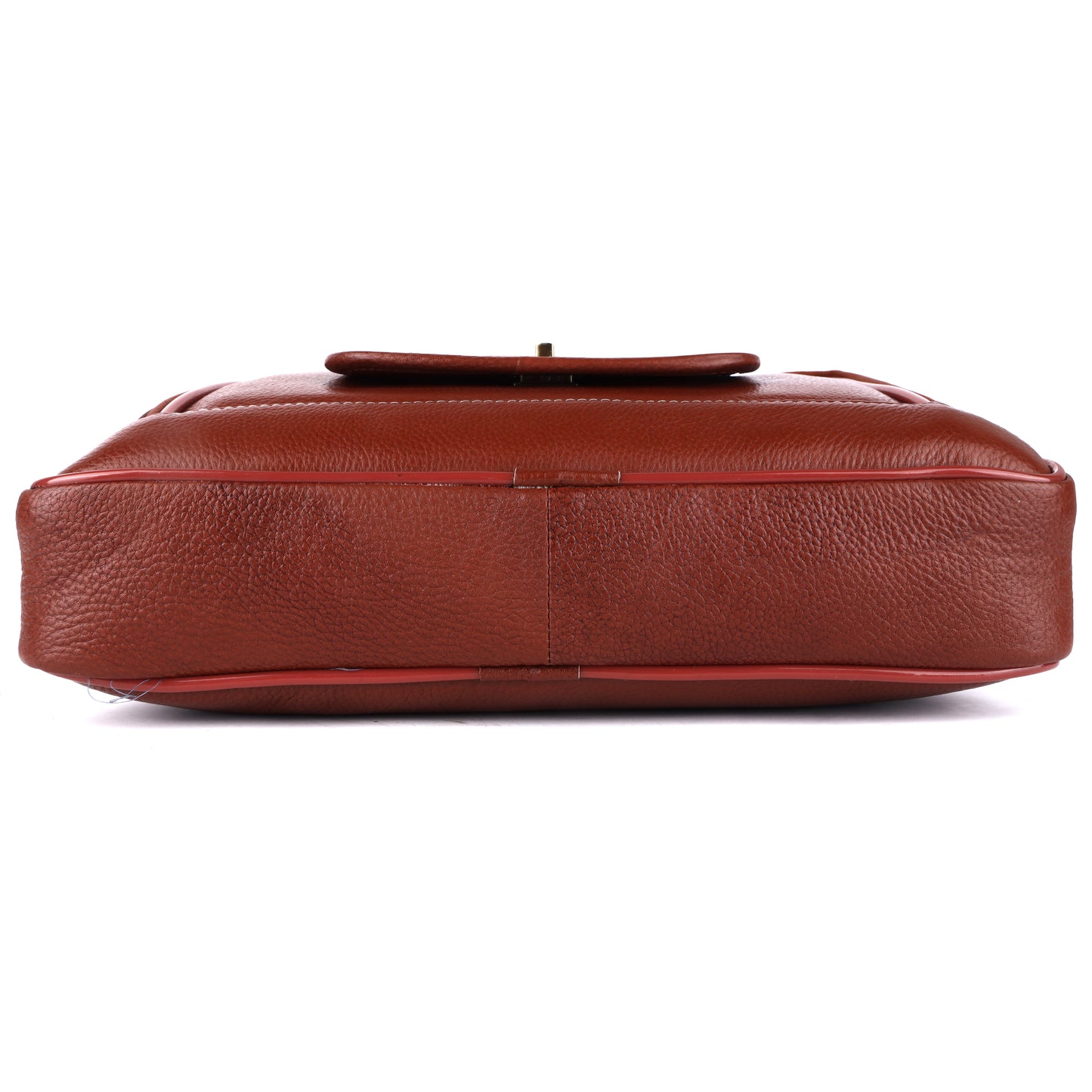 Heritage Leather Multi-Pocket Briefcase – 15.6" Laptop Messenger Bag - TAN