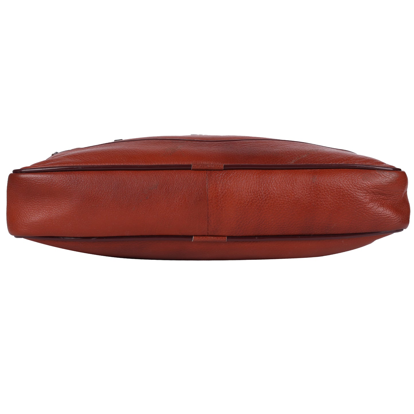Genuine Leather Laptop Briefcase – 15.5" Professional Messenger Bag (Tan)
