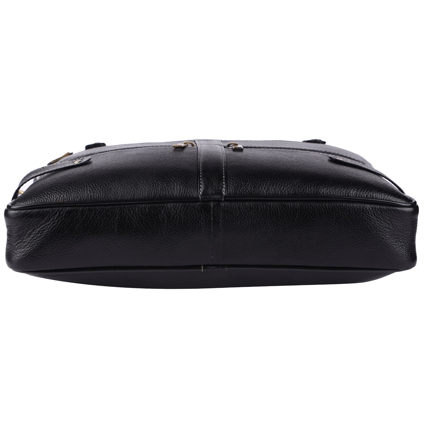 Water-Resistant Leather Laptop Bag – 15" Lightweight Office Messenger Bag