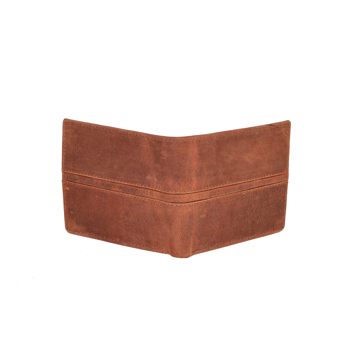 Livinwise Men’s Genuine Leather Bifold Wallet with Coin Pocket – Vintage Brown