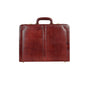 Classic Leather Attaché Briefcase – Expandable Hard-Shell Professional Case