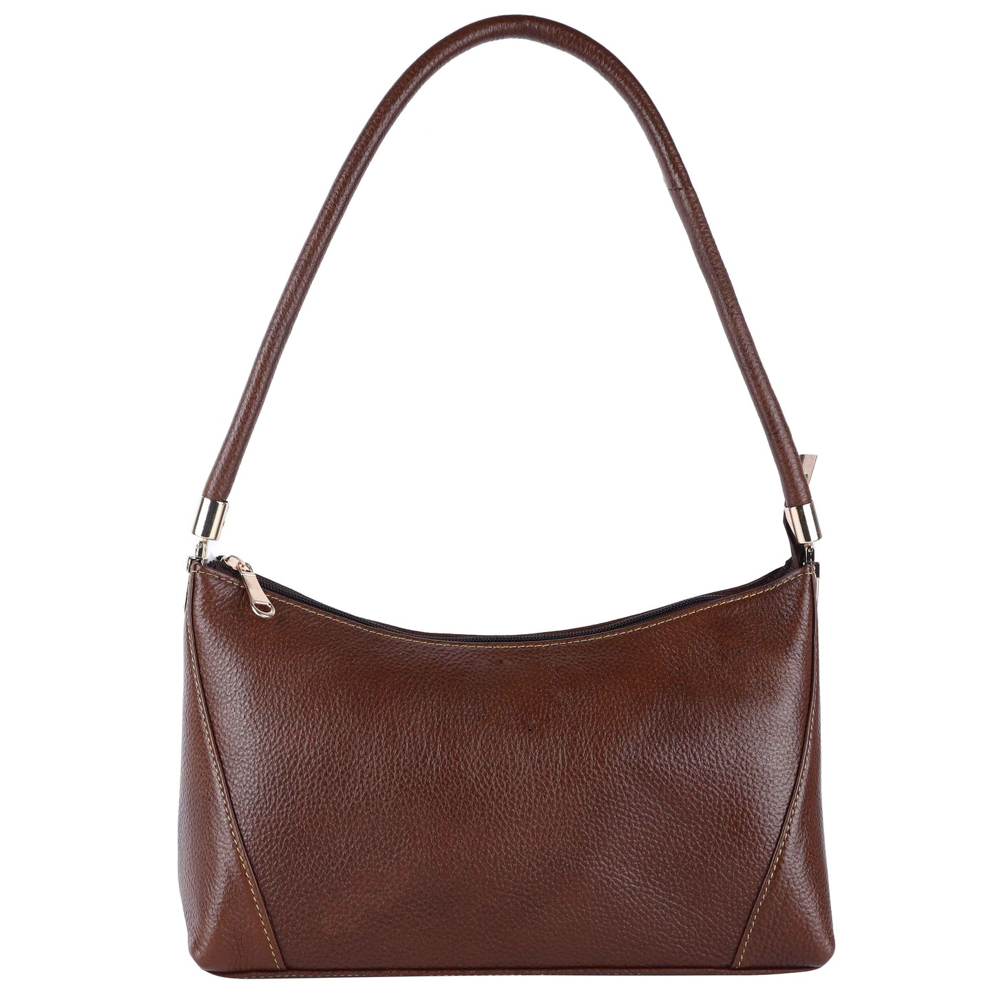 Livinwise Genuine Brown Leather Shoulder Bag for Women