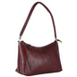 Livinwise Genuine Mahogany Leather Shoulder Bag for Women
