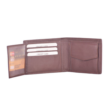 Livinwise Men's Classic Leather Bifold Wallet – Slim Handcrafted Pocket Organizer