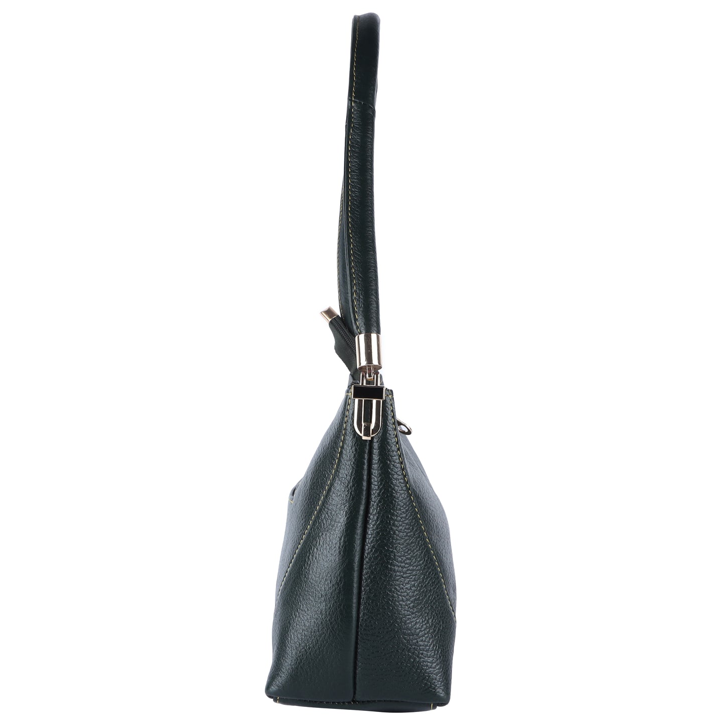Livinwise Genuine Green Leather Shoulder Bag for Women