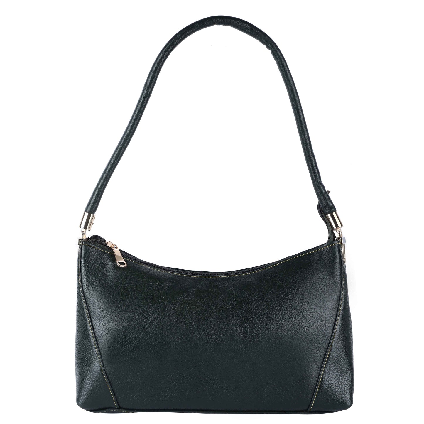 Livinwise Genuine Green Leather Shoulder Bag for Women