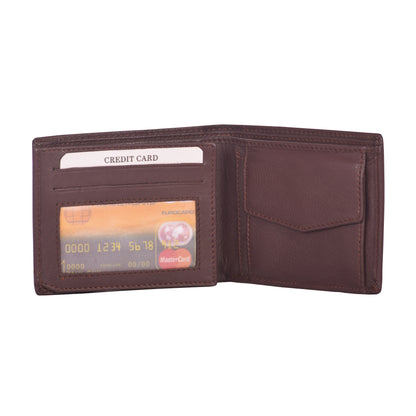 Livinwise Men's Classic Leather Bifold Wallet – Slim Handcrafted Pocket Organizer