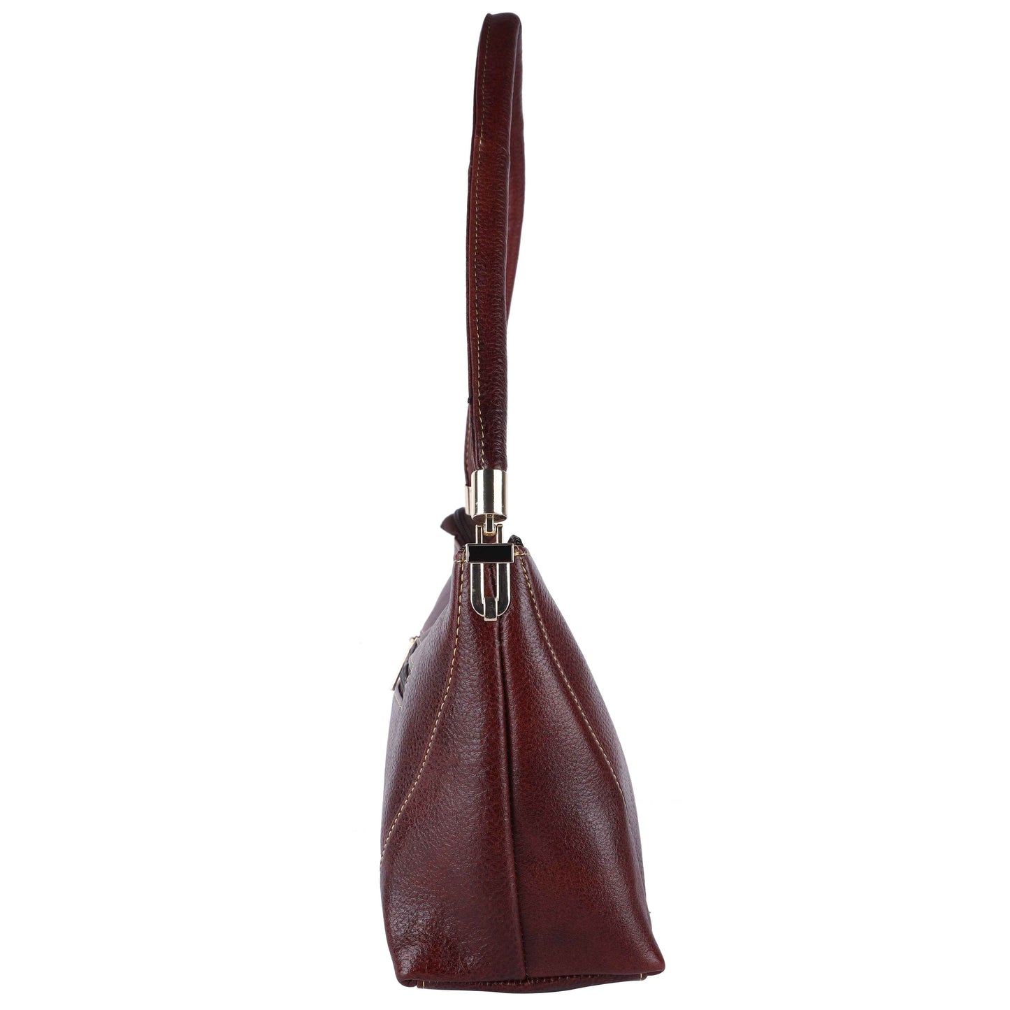 Livinwise Genuine Mahogany Leather Shoulder Bag for Women