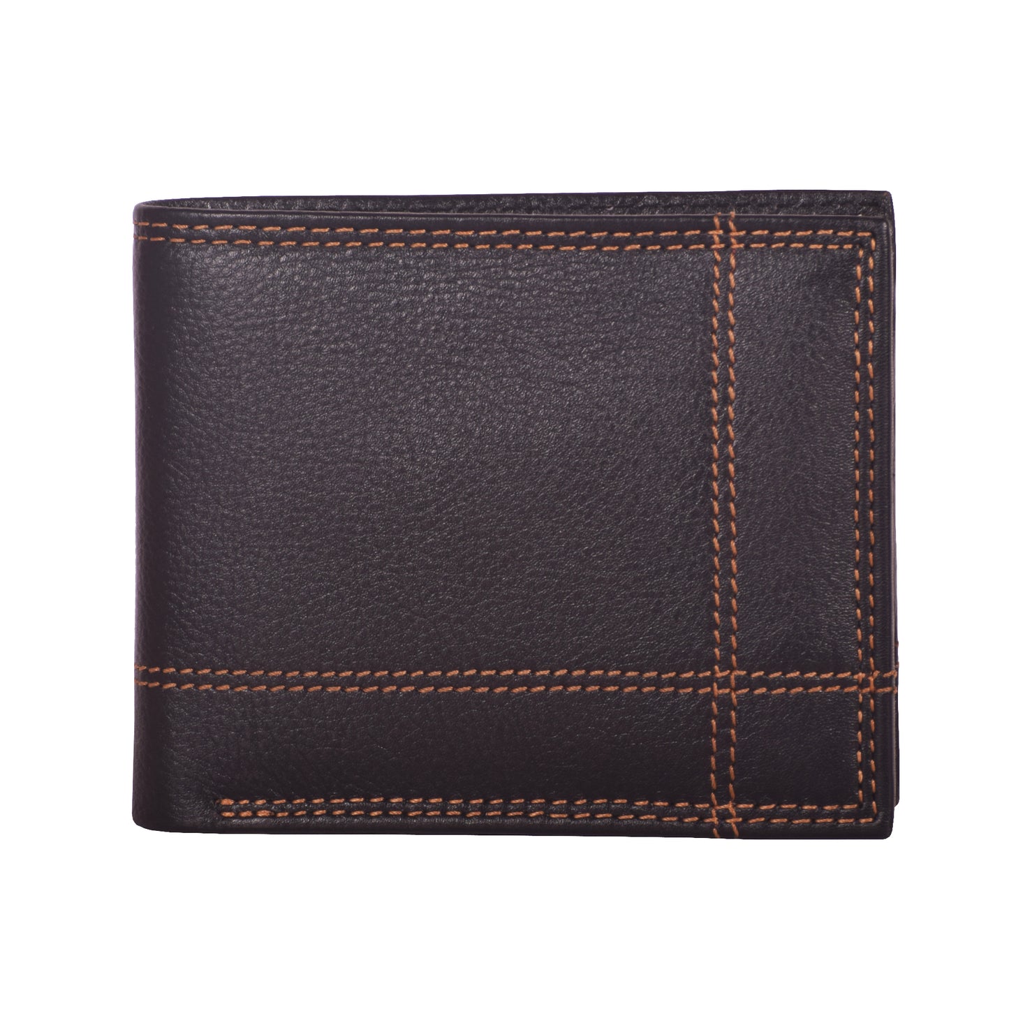 Livinwise Classic Men’s Black Leather Bifold Wallet