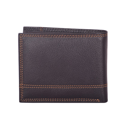 Livinwise Classic Men’s Black Leather Bifold Wallet