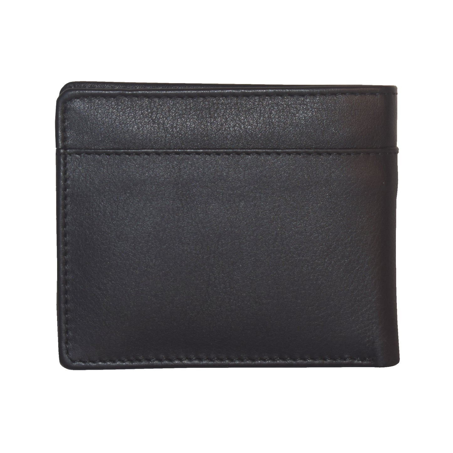 Livinwise Men's Premium Leather Bifold Wallet with Coin Pocket & V-Stitch Detail