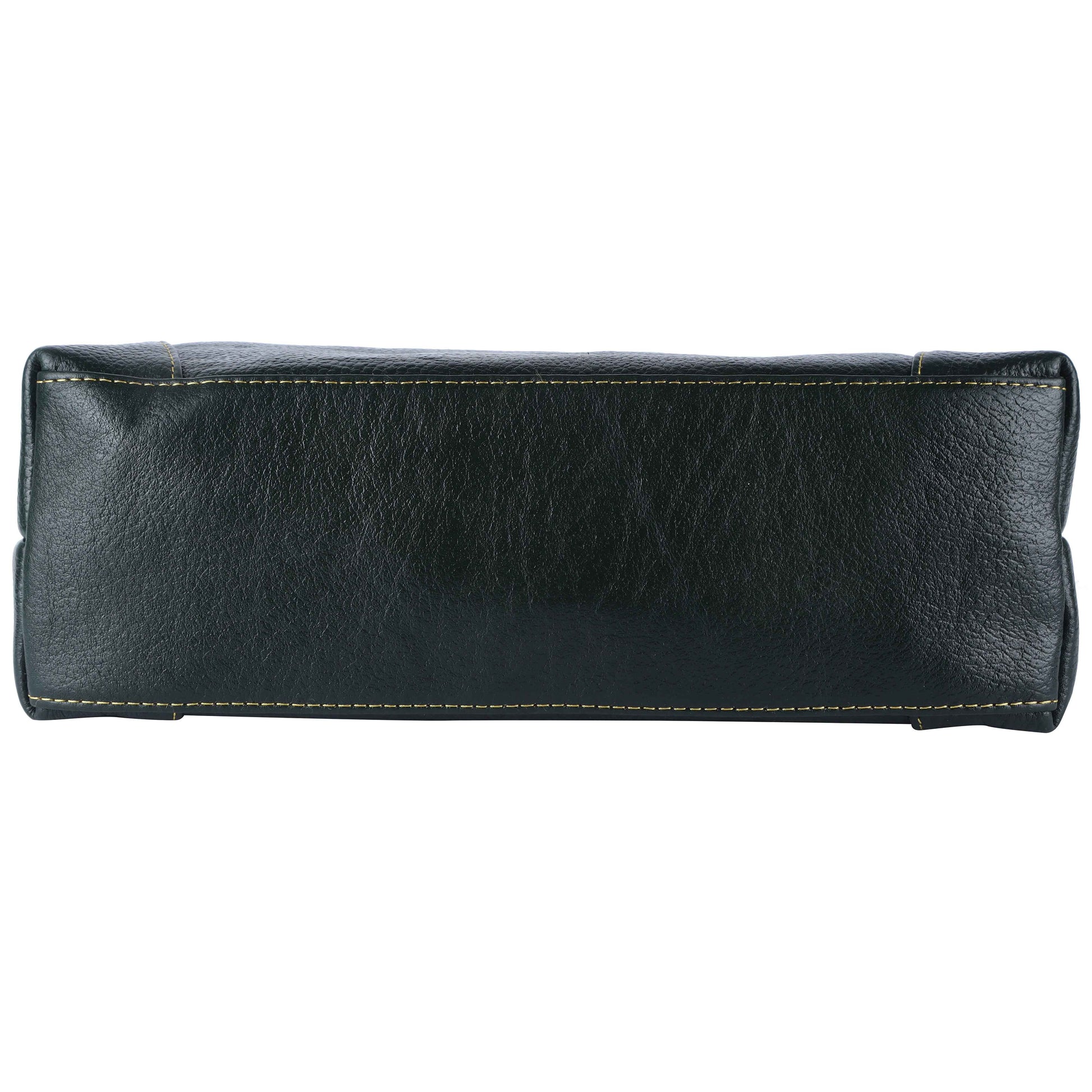 Livinwise Genuine Green Leather Shoulder Bag for Women
