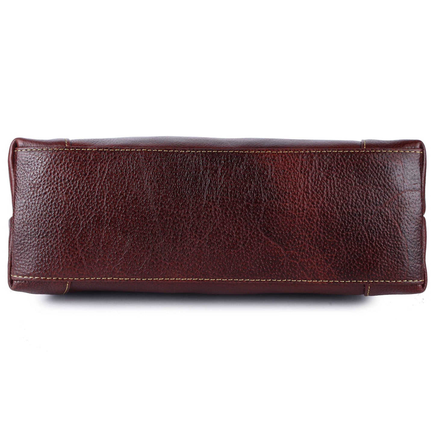 Livinwise Genuine Mahogany Leather Shoulder Bag for Women