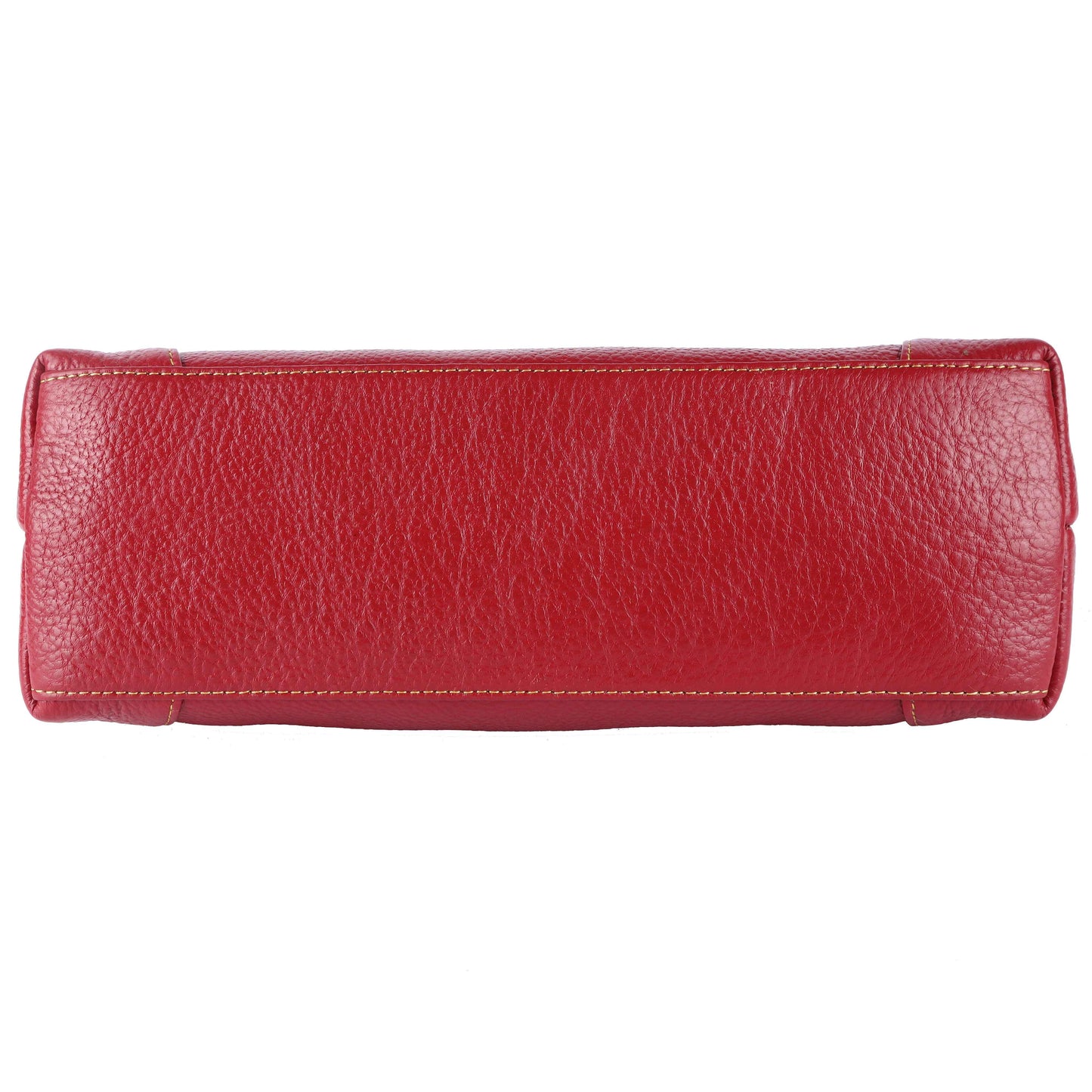 Livinwise Genuine Red Leather Shoulder Bag for Women
