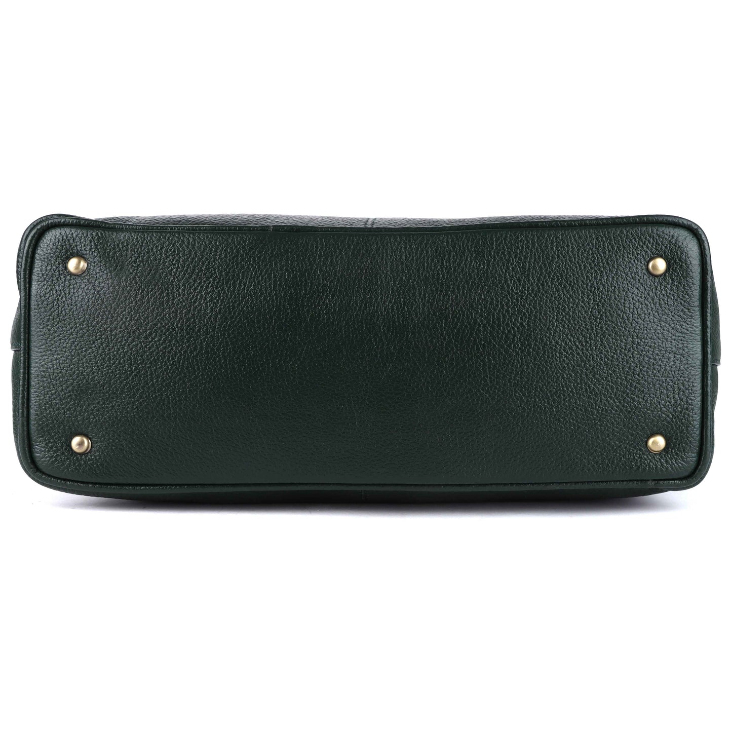 Livinwise Genuine Green Leather Tote Bag for Women