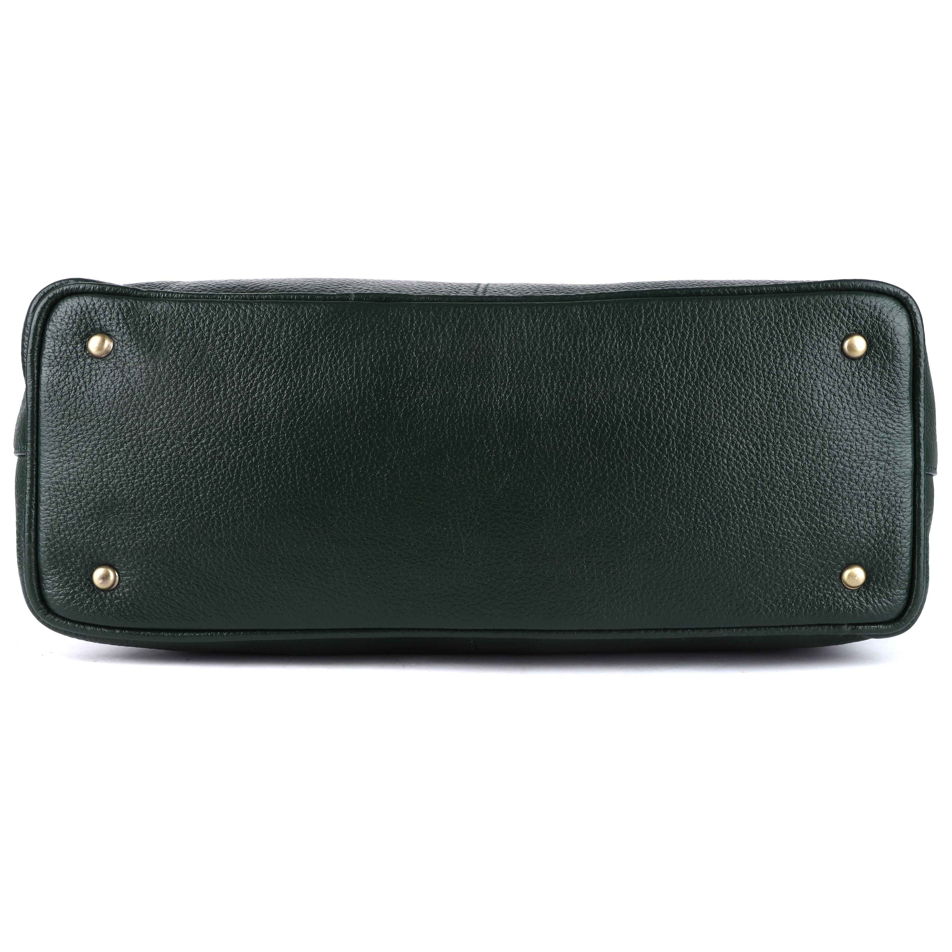 Livinwise Genuine Green Leather Tote Bag for Women