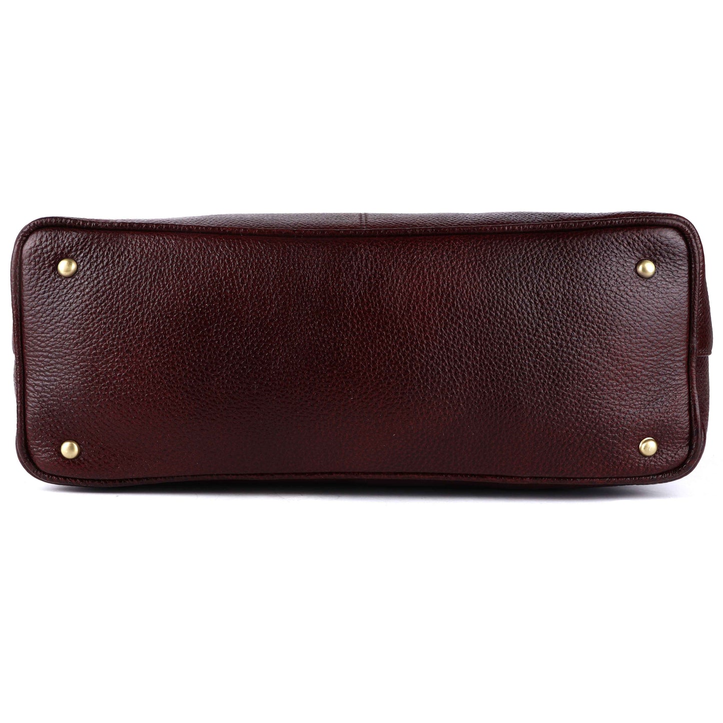 Livinwise Genuine Mahogany Leather Tote Bag for Women