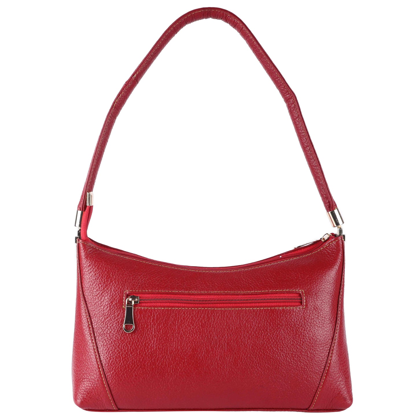 Livinwise Genuine Red Leather Shoulder Bag for Women